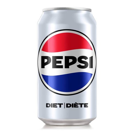 [64264 , liqueur] Pepsi Diète 355ml - Canettes (24 unités)