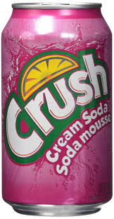 [209522  ,liqueur] Crush Soda Mousse Blanc 355mL - Canettes (12 unités)