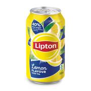 [174404] Lipton Thé Glacé au Citron 355mL - Canettes (12 unités)