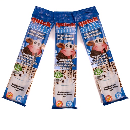 [002154] Quick Milk Biscuit Oréo Bio- (20 unités)