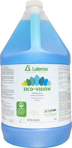 [LM0087104.0] Eko-Vision Ecological Glass & Mirror Cleaner 4L - (1 unit)