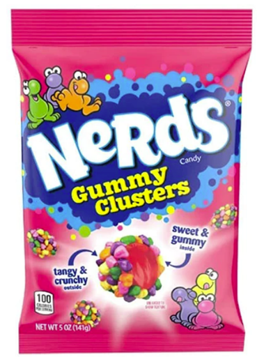 [2053] Nerds Gummy Cluster- 12x142g