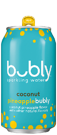 [320307] Bubly coconut pineapple 355ml - (12 units) 
