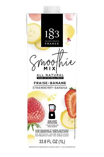 [776114] 1883 smoothie strawberry-banana (8x1L)