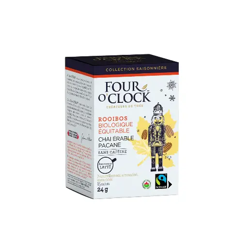 [F4O, 40336] Chai Maple Pecan Organic Fairtrade Herbal Tea (6x15 un)  