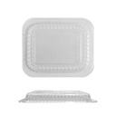 [0060211] Couvercle Dôme pour cont. oblong - Plastique Transparent (1000 unités)