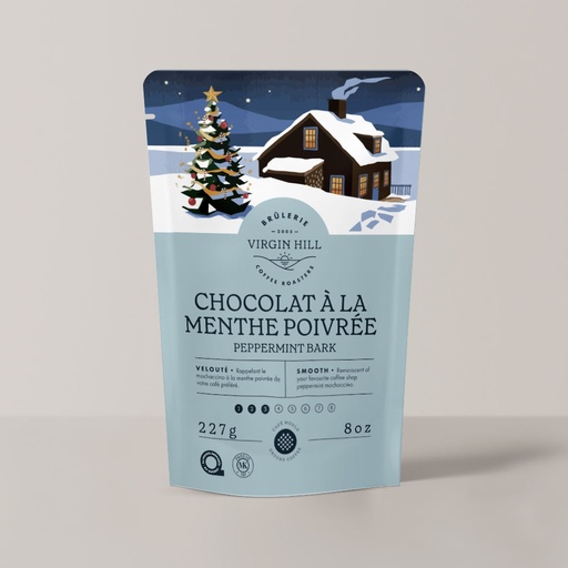 [R227CMPM] BVH - Chocolat à la menthe poivrée 227g - Moulu (10 units)