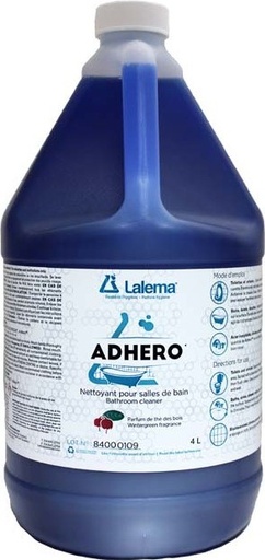 [LM0084004.0] Adhero Nettoyant Détartrant pour Salle de Bain 4L - (1 unité)