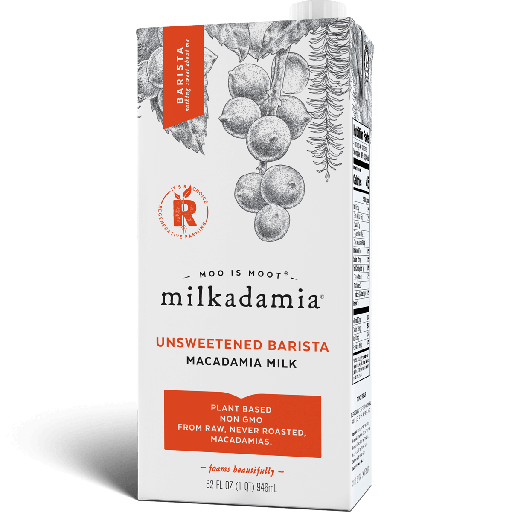 [3404927] Milkadamia Barista 946ml - Unsweetened (12 units)