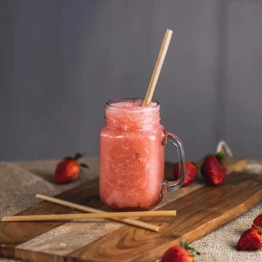 [SOWF088] Wrapped Plant-Based Straw 8" - (1600 straws)