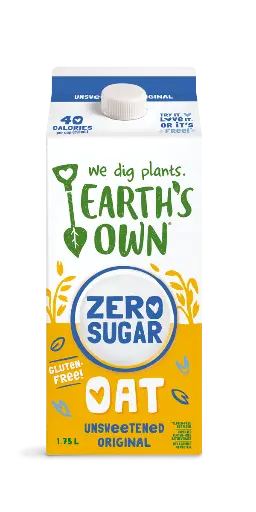 Earth's Own Oat Milk Zero Sugar - (12 units)