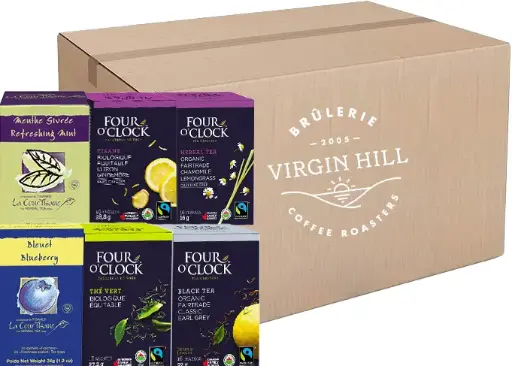 [F4O] Assortiment de thé essentiels - (101 unités)