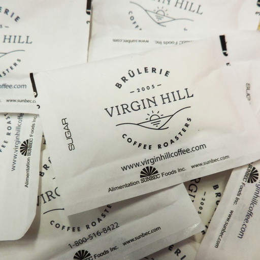 [SI1000VIRGINHILL] Sucre Blanc Sachet - (1000 unités)