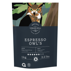 [R1EOwG4] BVH - Espresso Owl's 1kg - Grains (4 unités)