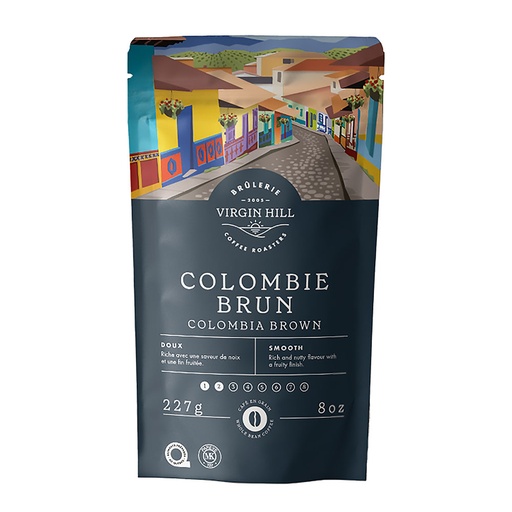 [R227ColBrG] BVH Colombie Brun 227g - Grains (10 unités)