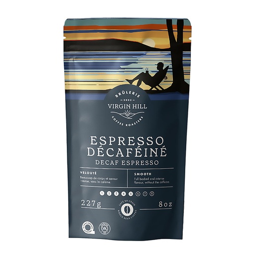 [R227EKVWG] BVH Espresso Décaféiné 227g - Grains (10 unités)