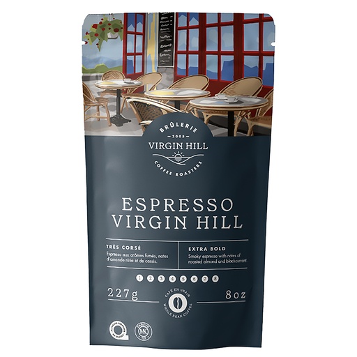 [R227EVHG] BVH Espresso Virgin Hill 227g - Grains (10 unités)