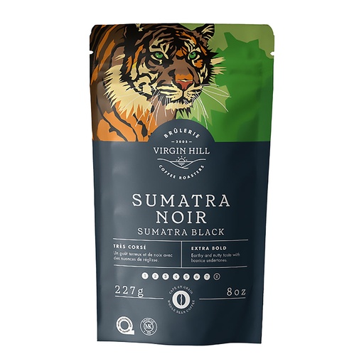 [R227SumNG] BVH Sumatra Noir 227g - Grains (10 unités)