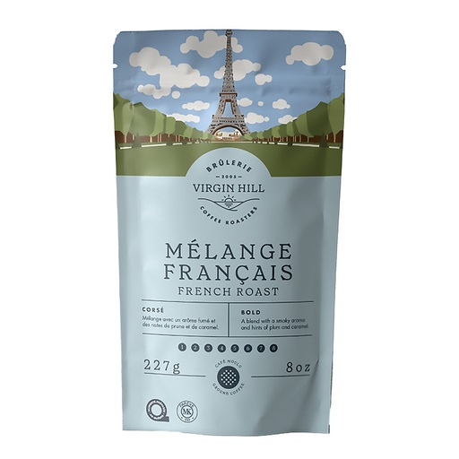 [R227MFrM] BVH - French Roast 227g - Ground (10 units)