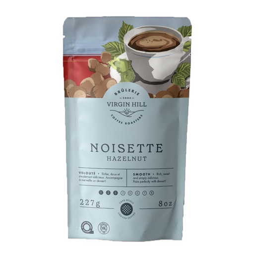 [R227HazM] BVH Noisette 227g - Moulu (10 unités)