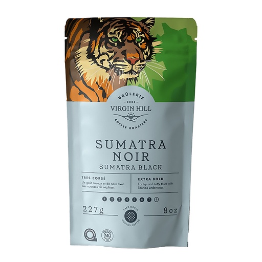 [R227SumNM] BVH Sumatra Noir 227g - Moulu (10 unités)