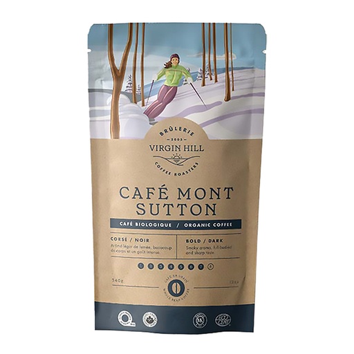 [B340SutG] BVH Biologique Café Mont Sutton 340g - Grains (10 unités)