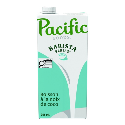 [21800] Barista Series Coconut Milk 946mL - Sweetened (12 units)