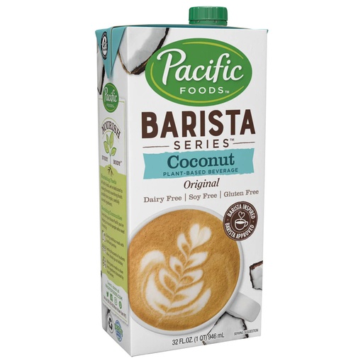 [21800] Barista Series Coconut Milk 946mL - Sweetened (12 units)