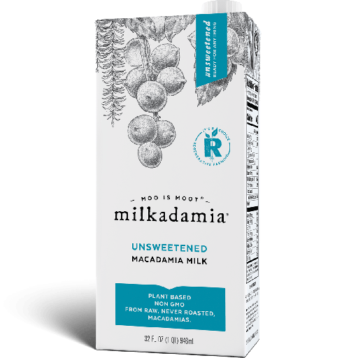 [344862] Milkadamia - Unsweetened (6 x 946ml)