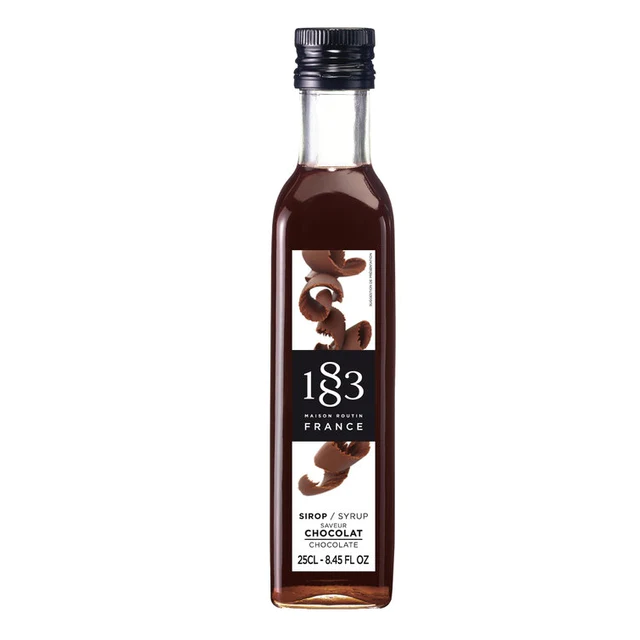 [681261] 1883 Sirop Chocolat 250mL - Verre (1 unité)