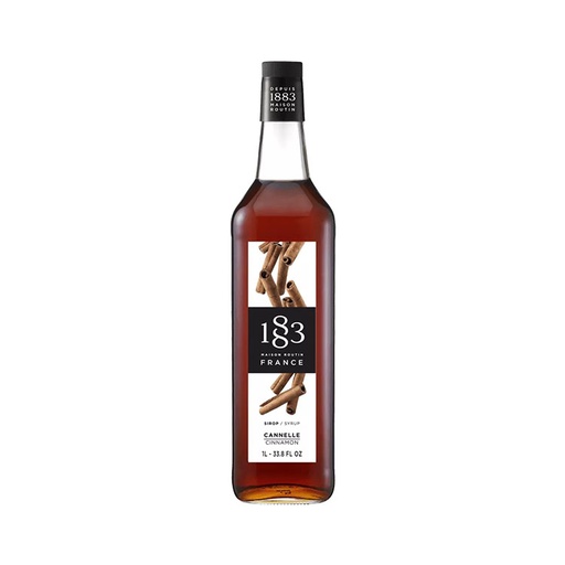 [181725] 1883 Cinnamon Syrup 1L - Glass (1 unit)