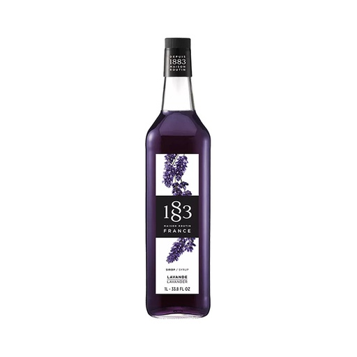 [182883] 1883 Lavender Syrup 1L - Glass (1 unit)