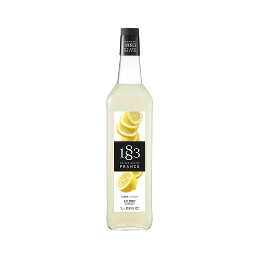 [181641] 1883 Sirop Citron 1L - Verre (1 unité)