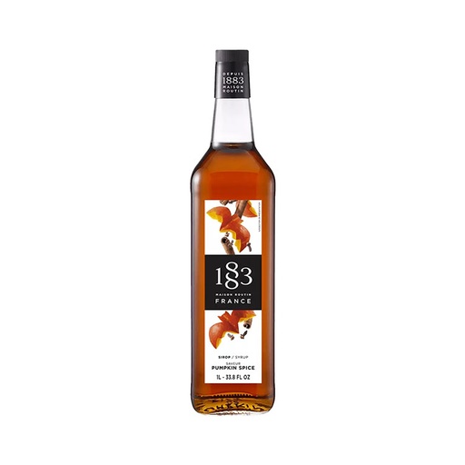 [185861] 1883 Pumpkin Spice Syrup 1L - Glass (1 unit)