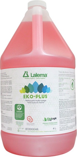 [LM0087204.0] Eko-Plus Nettoyant neutre polyvalent 4L - (1 unité)