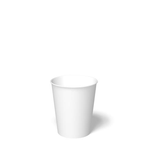 [CUP1H08SW-PR] Verre Papier Blanc  8oz squat -  (1000 unités)