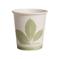 [7000603] Compostable Cup For Cold Drinks "BARE" 3oz - Paper (5000 units)