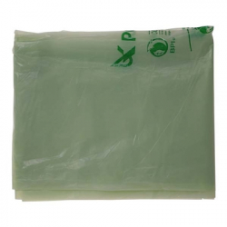 [3391135] Sac Compostable Teinté Vert 35"x50" - (100 unités)