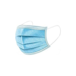 [CVMASQMED50] Blue Disposable Medical Face Mask - Level 2 (1 unit)