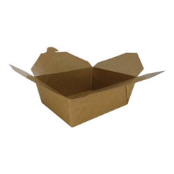 [7039458] Boîte refermable 45oz 6.75"X5.5"X2.5"  #8 -Greenpak (300 unités)