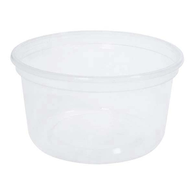 [4201212 , Magik] Contenant Rond Clair PP Déli  12oz - (500 unités)