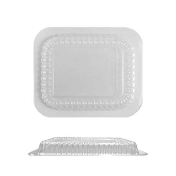 [0060210] Couvercle Dôme pour cont. oblong - Plastique Clair (1000 unités) obsolète