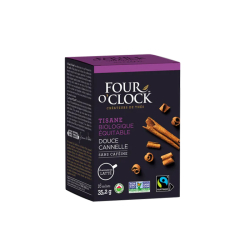[F4OCL7DOU-CAN-06D885, F4O] Doux Cannelle Biologique Équitable 35.2g - Tisane (6x16 unités)