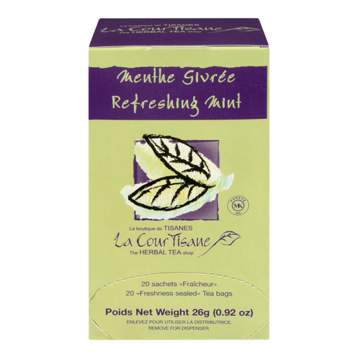 [20025, F4O] La Courtisane Refreshing Mint 26g - Herbal Tea (6x20 units)